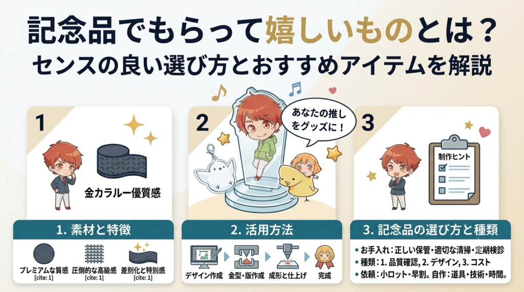 記念品に添えるメッセージとは？感謝が伝わる書き方と例文を紹介