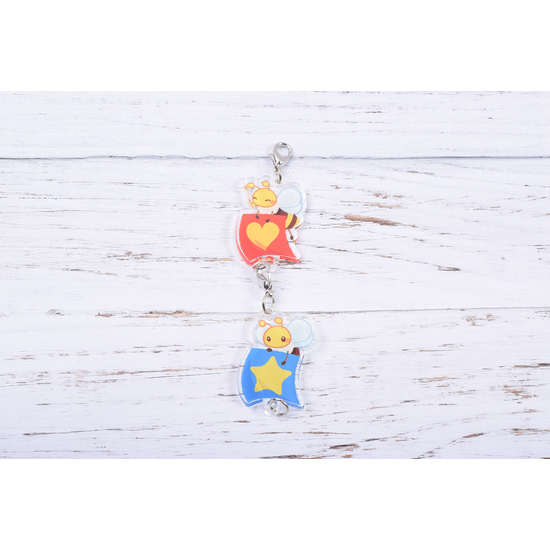 連結アクリルチャーム2