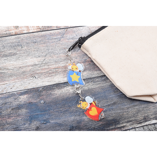 連結アクリルチャーム4